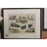 Framed & glazed print of The Royal Military Academy Sandhurst