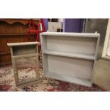 Painted Hanging Mirrored Cabinet together with Painted Hanging Shelf