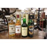Four unopened bottles of Whisky to include Glenfiddich & Glenlivet