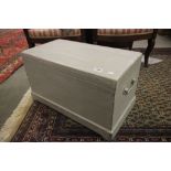 19th century Painted Blanket Box