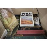 Five boxes of mixed vintage Hardback & Paperback books