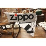 Large metal Zippo shop display