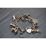 Silver Charm Bracelet