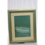 Framed and Glazed Print by Bigglestone of a Rowing Boat