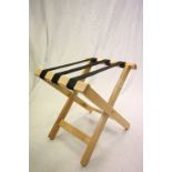 Folding Wooden Luggage Rack