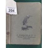 Rare C Farlow 1925-1926 catalogue and price guide in good condition est 60-100