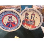 Pair of decorative plates