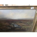 2 x similar Edwardian period oil paintings on canvas, both depicting country landscape scenes with