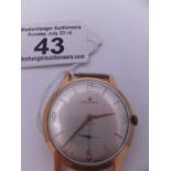 Festina, a Gents Vintage watch, in working order, set in 18ct gold h/m case, model number 8313-