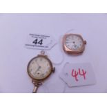 2 x Vintage watches one by Waltham, both need attention,