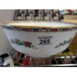 Coalport, a ming rose fruit bowl 10" dia,