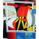 Gwyther IRWIN (1931-2008), Oil on canvas, 'Summer 1984 1986', Unframed, 69" x 84" " (