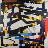 Gwyther IRWIN (1931-2008), Oil on canvas, Untitled Abstract, Unframed, 80" x 80" (203cm x 203cm),