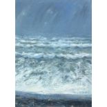 Robert JONES (b.1943), Oil on board, 'Atlantic Gales', Inscribed, signed & dated 2008 to verso,