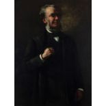 †Stanhope A. FORBES (1857-1947), Oil on canvas, Portrait of a Gentleman - possibly General Pearl