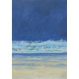 Robert JONES (b1943), Oil on board, 'Atlantic Surf', Inscribed & signed to verso, Signed with