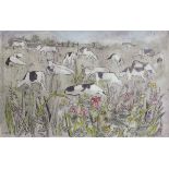 Margaret ECCLESTON (British 1934-1917) (St. Ives Society of Artists) 'Wild Flower Meadow' - Friesian