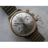 A Breitling gents 'Toptime' gilt cased wrist watch