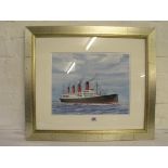 James Gardener 2000 – Cruiser Australia? 10 ½ “ x 13 ½ “ signed and dated