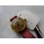 Tudor Oyster style 9ct ladies wrist watch