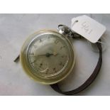 Metal cased gents Smith pocket watch