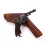 Webley Royal Irish Constabulary revolver. A six-shot .450 CF Webley RIC No. 1, double action