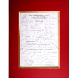 1998, April 10, Good Friday Agreement, Memorandum regarding Final Agreement signd by participants.