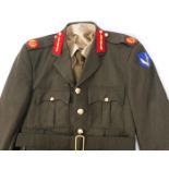 Late 20th century, Irish Army, Brigadier General's Uniform. An Óglaígh na hÉireann officer's service