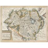 Mid 17th century maps of Leinster and Ulster, after Mercator. Maps of Leinster and Ulster from the