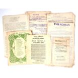 1922-1936 Collection of Republican ephemera. A collection of various mimeograph-printed Republican