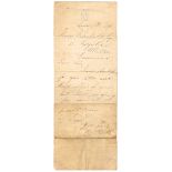1881, March 29. Letter from Charles Stewart Parnell In a secretarial hand with autograph