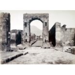 Late 19th and early 20th century, Collection of large photographic prints of European sights.