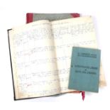 1939-1946 The Emergency, Local Security Force, Garda Siochanna ledgers and a manual. A folio