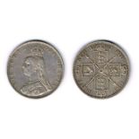 Victoria. Silver double florins accumulation. Jubilee head. Includes 1887 (5), 1888 (4), 1889 (4),