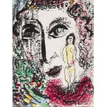 Marc Chagall (Russian-French, 1887-1985) APPARITION AT THE CIRCUS, 1963 lithograph; (open edition)