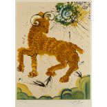 Salvador Dalí (Spanish, 1904-1989) ARIES, 1967 lithograph; (no. 37 from an edition of 50) signed