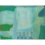 Tony O'Malley HRHA (1913-2003) SUMMER INSCAPE, CALLAN, COUNTY KILKENNY, 1981 oil on board signed,