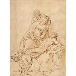 Attributed to Giovanni Bernardo Lama (1508 - 1579) PIETA and THE ANGEL GABRIEL VISITS MARY (A