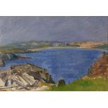 Estella Frances Solomons HRHA (1882-1968) THE ROSSES, COUNTY DONEGAL oil on board signed with