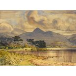 Sean O'Connor (1909-1992) MAHONEY'S POINT, KILLARNEY, COUNTY KERRY watercolour signed lower left;