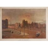 1916 Rising, 'After the Bombardment' print. A colour lithograph, after A. McGoogan, ' After the