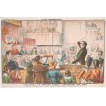 The Trial of Robert Emmet and End of the Irish Invasion, prints. The Trial of Robert Emmet depicting