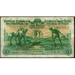 Currency Commission Consolidated Banknote 'Ploughman' National Bank One Pound, 2-11-38 35NA