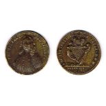 1753 Medal: The Patriots of Ireland The Speaker and Liberty. Struck in bronze on the occasion of the