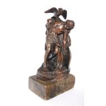 1966: 1916 Rising commemoration sculpture of 'The Dying Cúchulainn' A patinated bronze statue