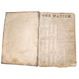 1842 (October15)-1843 (April 8) The Nation Vol. 1 No. 1 to Vol. 1 No. 26 bound. The first 26