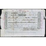 Third Lottery Tickets 1804 and 1810 One sixteenth tickets issued by Callwell, 35 College Green,