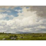 Frank Egginton RCA (1908-1990) NEAR CLONBUR, COUNTY MAYO oil on canvas signed lower right; titled on