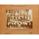 Football. 1912 Team photograph, Postal Athletic AFC. A photograph of 1911-1912 Dublin League winning