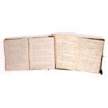 Manuscript volumes by Daniel O'Connell's daughter and grandson. O'Connell-FitzSimon, Ellen. 'A